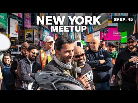 Dream Ride in New York City & Unexpected Meetup in New Jersey 🇺🇸 S9 EP 45 |Pakistan to Americas