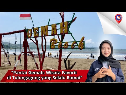 Pantai Gemah Tulungagung - View Keren & Suasana Ramai Banget