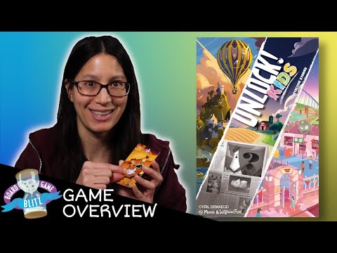 Escape room board game for kids! - Unlock: Kids! | Children's Game Overview