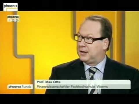 Erdrückende Schulden - Wird unsere Zukunft verhökert? - Phoenix Runde vom 10.11.2011