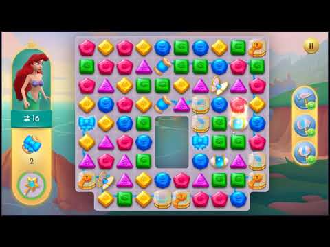 Disney Princess Majestic Quest Level 199 - NO BOOSTERS + FULL STORY 👸 | SKILLGAMING ✔️