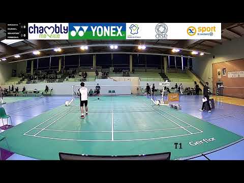 Interclub Badminton N2 Chambly Vs St Maur T1