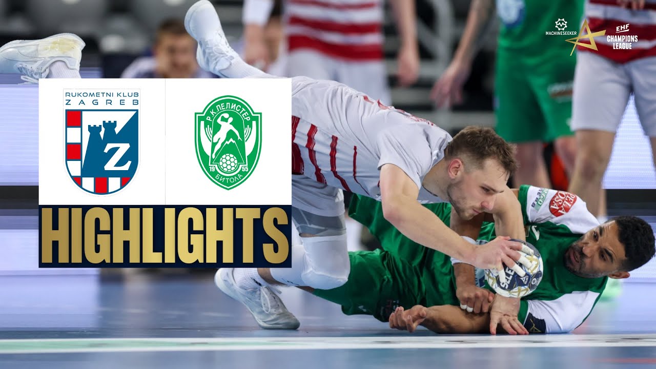 HC Zagreb vs HC Eurofarm Pelister | HIGHLIGHTS | Machineseeker EHF Champions League 2025/26