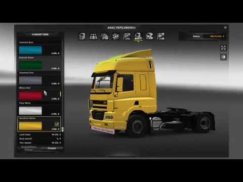 Euro Truck Simulator 2 Daf Cf 85 Mod 1 21 x 1mod