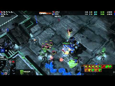 SC2 MMA vs Jjakji Game 2 Losers Bracket Round 2 DreamHack Open Winter 2014