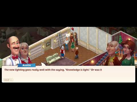 Homescapes Story Library Day 2 Gameplay Walkthrough
