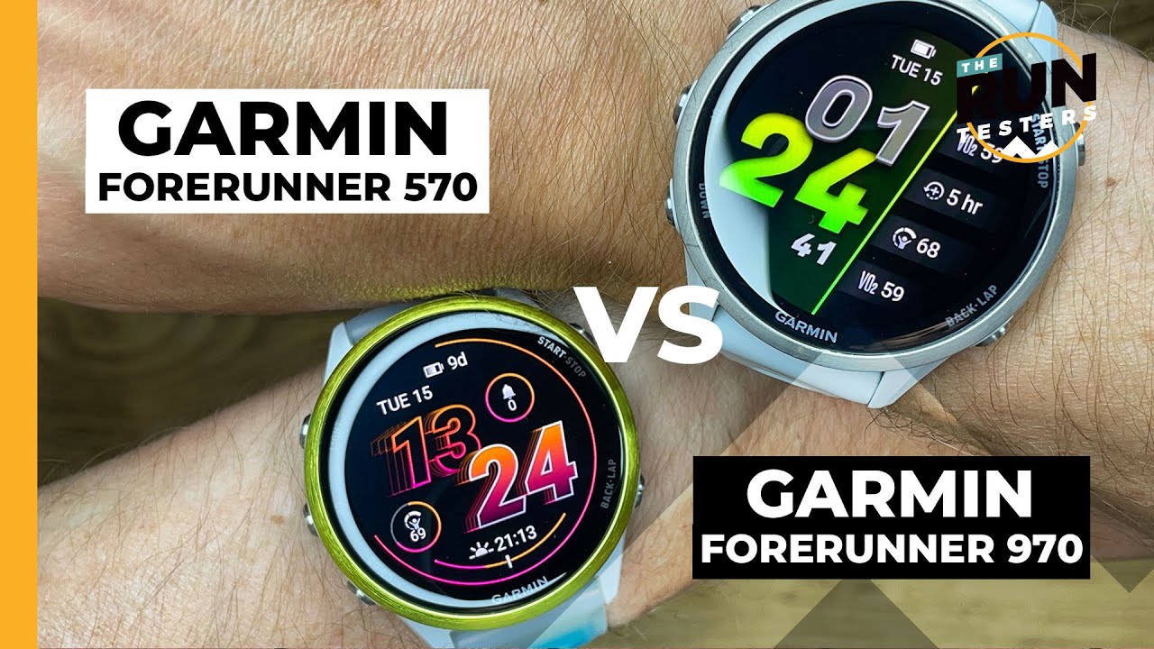 Garmin Forerunner 970 vs 570: What's the best Garmin to buy?
