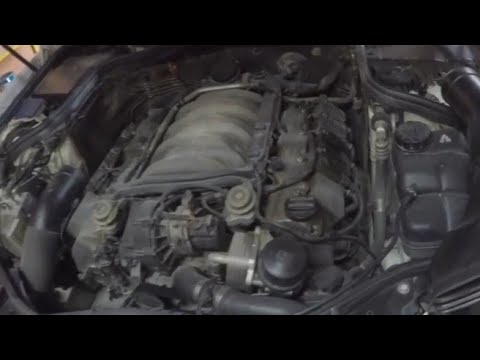 Change Oil for Mercedes V8 engine
