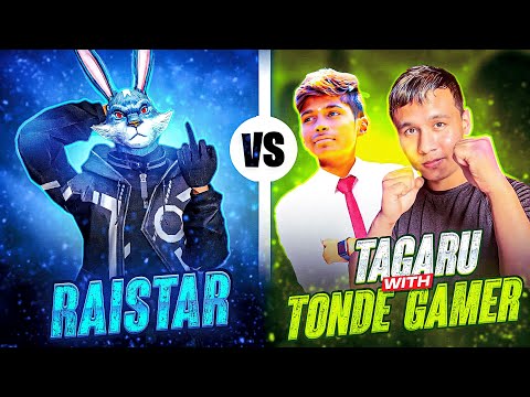 Raistar Vs Tonde Gamer, Tagaru 🤯🔥Raistar Handcam Gameplay🤯❤ [Must Watch] - Garena Free Fire Max