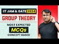 Group Theory | IIT JAM 2024 Most Expected Concept Based MCQs by Gp sir
