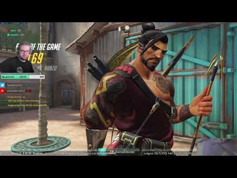 POTG! Arrge 5000+ hours of Hanzo - GAMEPLAY OVERWACTH SEASON 28
