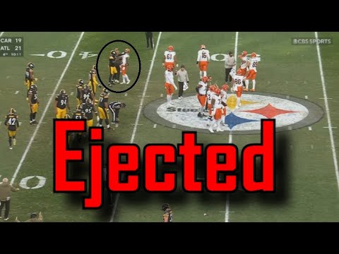 Jalen Ramsey Ejected for "Throwing a Punch" at JaMarr Chase | Pittsburgh Steelers Vs Bengals