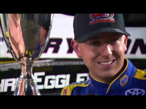 Chris Eggleston 2015 NASCAR K&N Pro Series West Champion Video