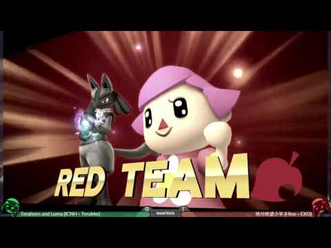 Smash WiiU - WTT7 - Doubles - LF - ICNH + Terabite vs Hino + EXO