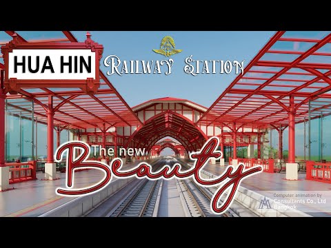 Hua Hin dual track railway - Hua Hin/Thailand