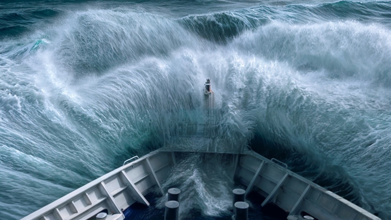 The most dangerous route! Why don't ships try to pass under South America?