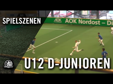 FC Viktoria - Hertha BSC (U12 D-Junioren, Spiel um Platz 3, AOK-Juniorenmasters 2017) - Spielszenen