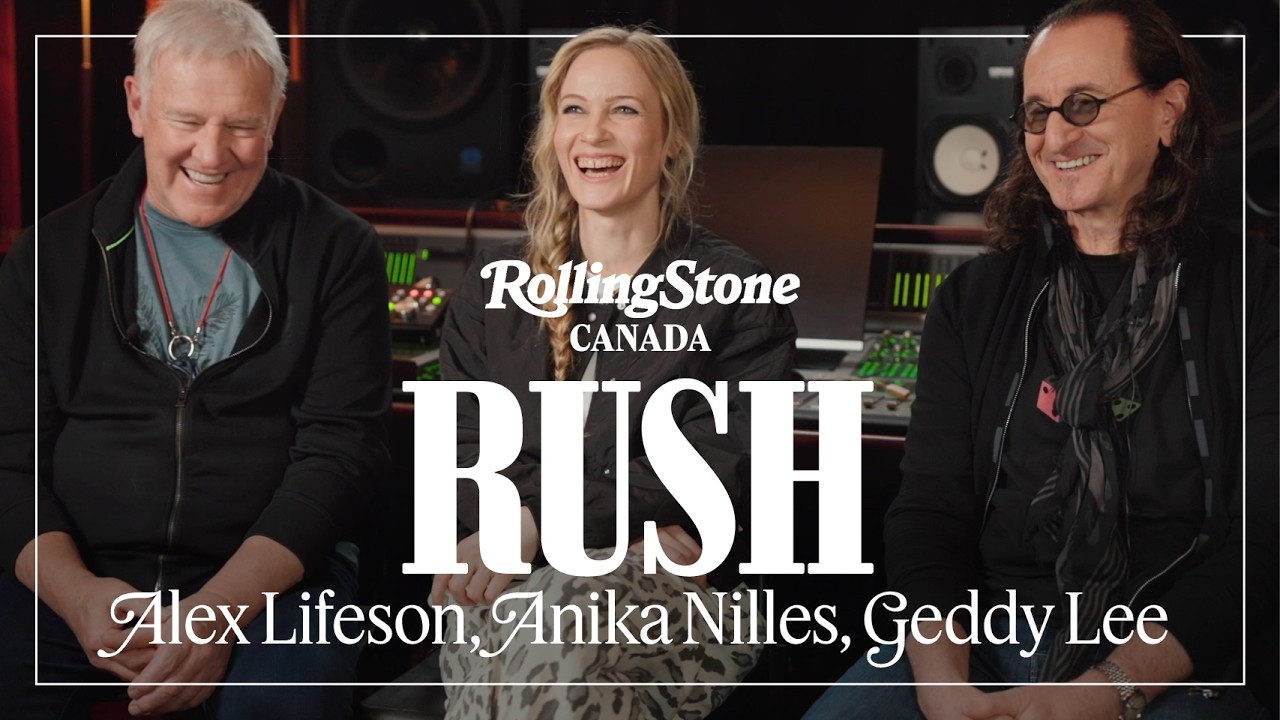 Geddy Lee, Alex Lifeson, and Anika Nilles on Reinventing Rush | Rolling Stone Canada - YouTube