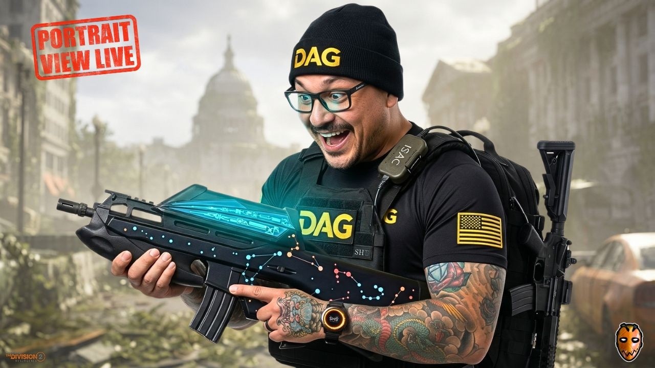 Prototype Farming | PSN |🪓🥷 DAG 🔴LIVE | Division 2​ Portrait