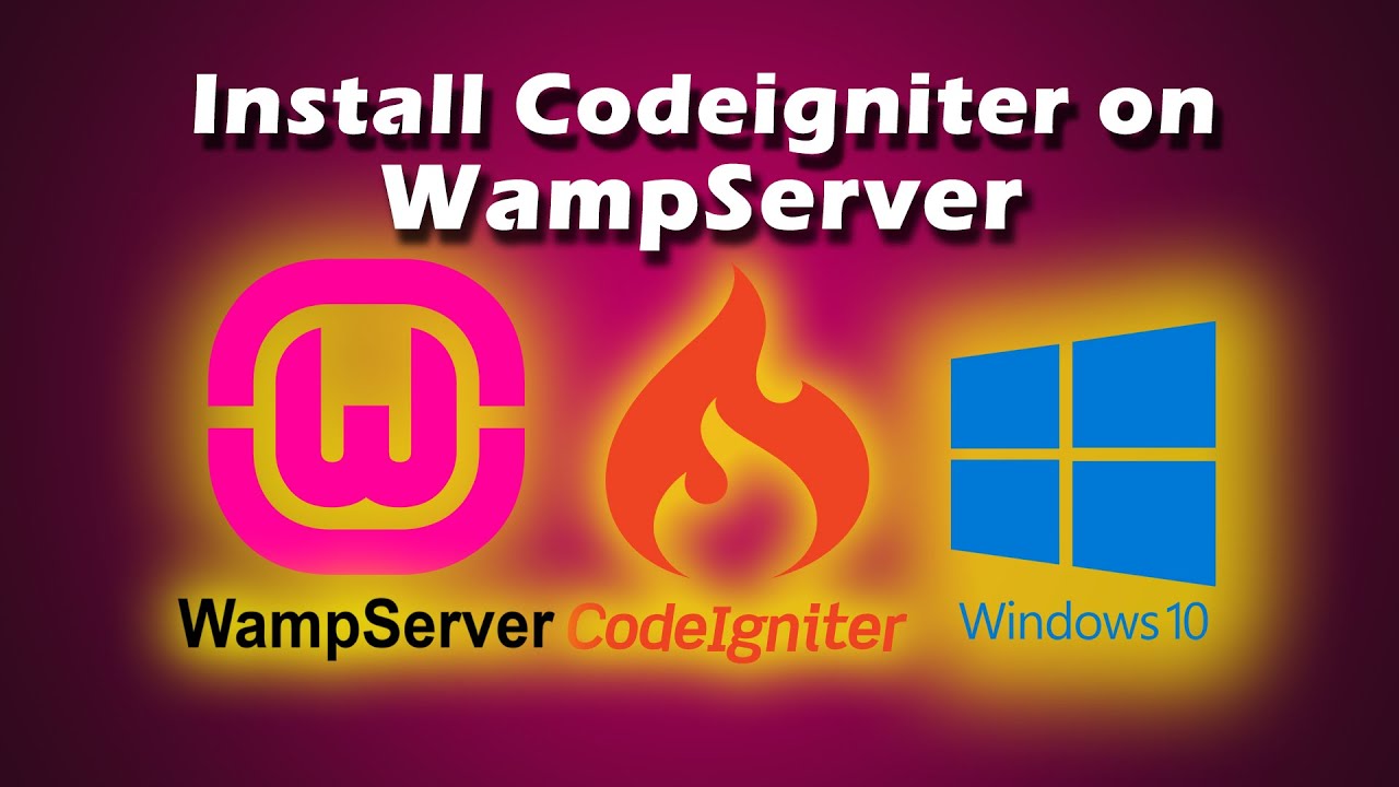 How to Install CodeIgniter Framework on Wamp Server Windows 10