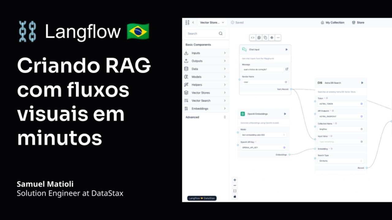 Langflow: Criando RAG com fluxos visuais em minutos