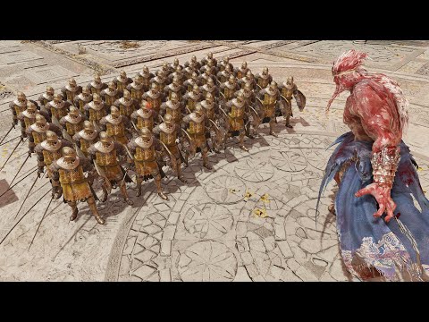 50 Leyndell Soldiers Vs Bosses - Elden Ring