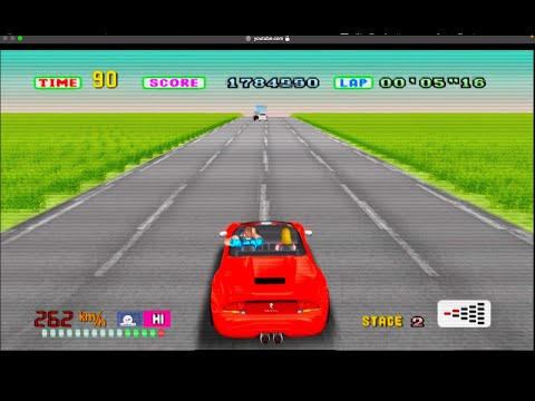 OUTRUN Remake (PS2) All Routes -All Endings [60FPS]