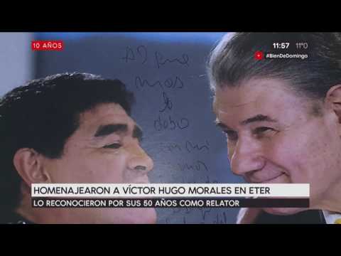Homenajearon a Víctor Hugo Morales