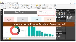 How to make Power BI Slicers Searchable