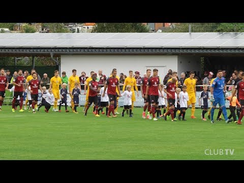 Testspiel gegen Dukla Prag