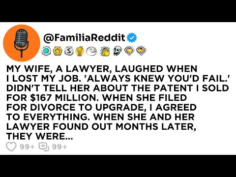 MY WIFE, A LAWYER, LAUGHED WHEN I LOST MY JOB. 'ALWAYS KNEW YOU'D FAIL.' DIDN'T TELL HER ABOUT...
