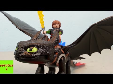 Playmobil Dragons Hiccup and Toothless 9246 unpacking seratus1