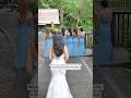 Bridesmaids see Bride in wedding dress for the FIRST time  *their reaction*