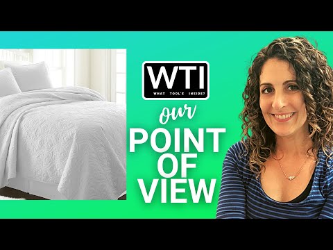 ienjoy Home King White Quilts - WTI product video review