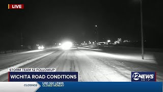 Many roads across Kansas remain closed Monday