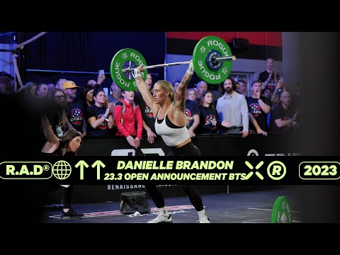 Danielle Brandon 23.3 Open Announcement BTS