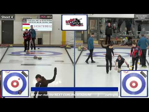 Marla Sherrer vs. Guy Algot - Draw 1 - Curling Alberta Mixed Provincial Championship