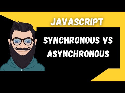 Synchronous Vs Asynchronous Javascript Javascript Tutorial Nscode