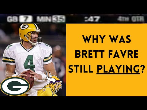 The DUMBEST GAME of Brett Favre's CAREER | Packers @ Vikings (2001)