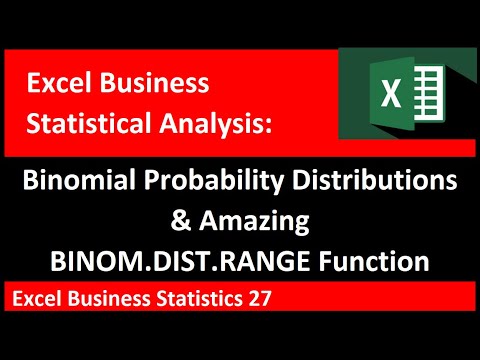 Excel Statistical Analysis 01 Data Statistics