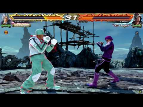 Tekken 7 - Online Matches pt4 ADSPLAY101(LEE) vs FOX_TRAIT(Steve Fox)