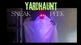 HALLOWEEN 2025 YARDHAUNT SNEAK PEEK #4: Stand Up Lighted Sheet Ghost