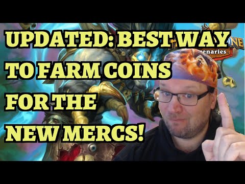 The BEST Way to Farm Coins for Darkmoon Mercenaries - UPDATED for EASY Bounties - Hearthstone