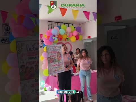 Lanzamiento de la Semana de la Lactancia Materna.