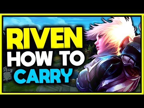 HOW TO HYPERCARRY AS RIVEN TOP! - SEASON 10 RIVEN GAMEPLAY GUIDE - League of Legends