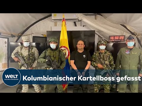 SCHWERER SCHLAG GEGEN DROGENHANDEL: Dario Usuga! Meistgesuchter Drogenboss Kolumbiens verhaftet