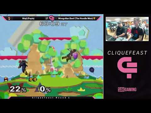 Cliquefeast - Mongolian Beef (Dink) vs Ninji - Round 1