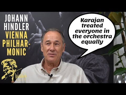 Karajan treated everyone in the orchestra equally - Johann Hindler (2019)