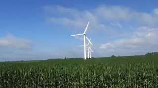 preview picture of video 'Montfort Wind Energy Center, Wisconsin'