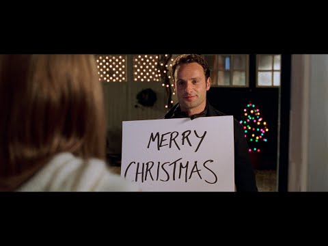 Love Actually trailer frame highlighting the ensemble Christmas romance in London